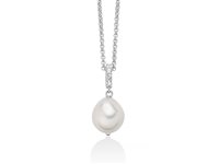 Collana Miluna Donna Giochi di perle in Argento Perla PCL6538B